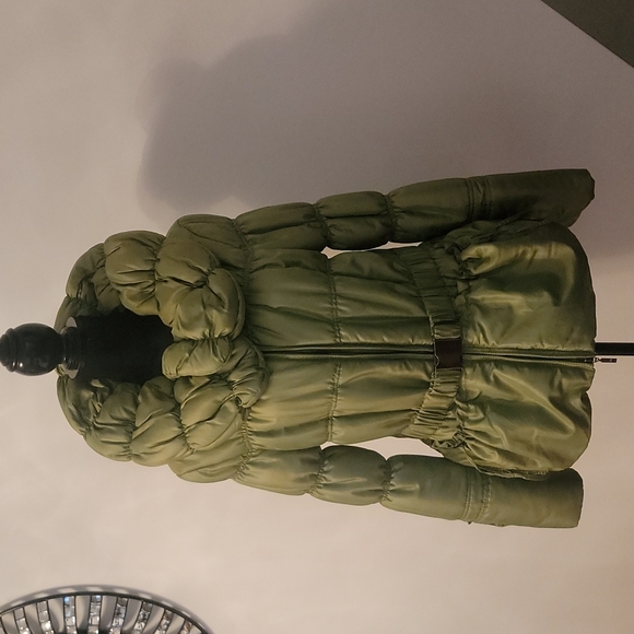 TUZZI green jacket size 10 - Picture 2 of 11
